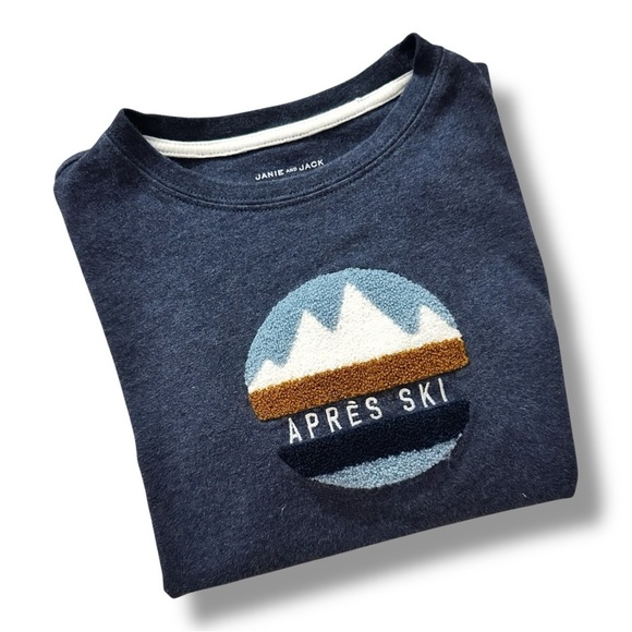 Janie & Jack | Après Ski Long Sleeve Tee (8) ⛷️ - Picture 3 of 5